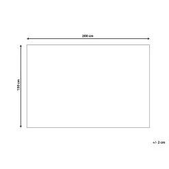 Beliani Plaid BAYBURT - Rood Polyester -Bedbekleding schommelt. 041eaee4dbc24ec99f80ab89c9ee9c31