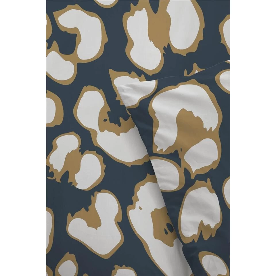 Byrklund - Dekbedovertrek Lazy Leopard - 200x220 Cm - Okergeel 2 Byrklund - Dekbedovertrek Lazy Leopard - 200x220 Cm - Okergeel - Afbeelding 2
