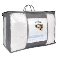 Walra - Dekbed London - 140x220 Cm - Wit -Bedbekleding schommelt. 1000018453 0102