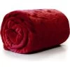 Unique Living - Fleece Plaid Enzo -130x180 Cm - Rood