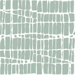 Mistral Home Dekbedovertrek 100% Katoen Flanel Crocodilia 260x240 Cm -Bedbekleding schommelt. 1000020798 0102