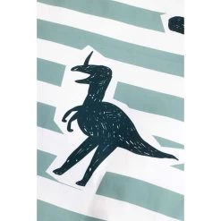 Mistral Home Dekbedovertrek 100% Katoen Flanel Dino 140x200 Cm -Bedbekleding schommelt. 1000020801 0102