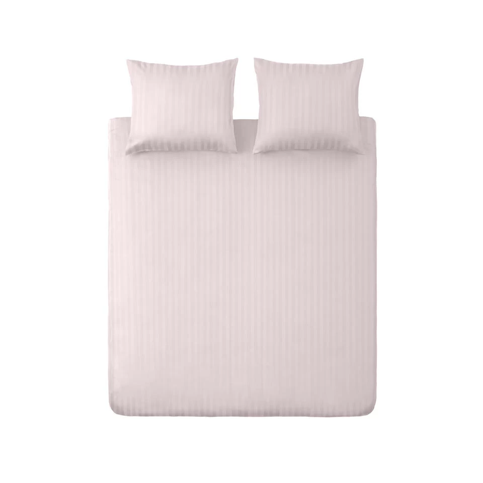 Ten Cate 100% Katoensatijnen Lits Jumeaux Dekbedovertrek - 240x200/220 - Roze 1 Ten Cate 100% Katoensatijnen Lits Jumeaux Dekbedovertrek - 240x200/220 - Roze