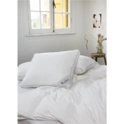 Walra - Hoofdkussen Dublin - 60x70 Cm - Wit -Bedbekleding schommelt. 1000025158 0103