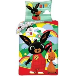 Bing Bunny Dekbedovertrek Friends - Eenpersoons - 140 X 200 Cm - Katoen