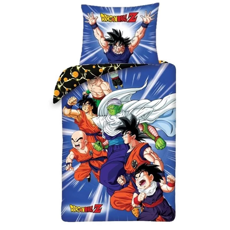 Dragon Ball Z Dekbedovertrek Fight - Eenpersoons - 140 X 200 Cm - Katoen 1 Dragon Ball Z Dekbedovertrek Fight - Eenpersoons - 140 X 200 Cm - Katoen