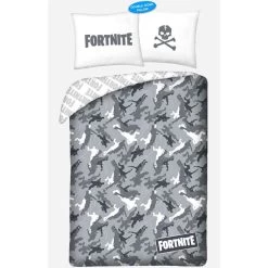 Fortnite Dekbedovertrek Dance Camo - Eenpersoons - 140 X 200 Cm - Katoen