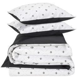 De Witte Lietaer Dekbedovertrek Knight - Hotelmaat - 260 X 240 Cm - Katoen -Bedbekleding schommelt. 1000028672 0102