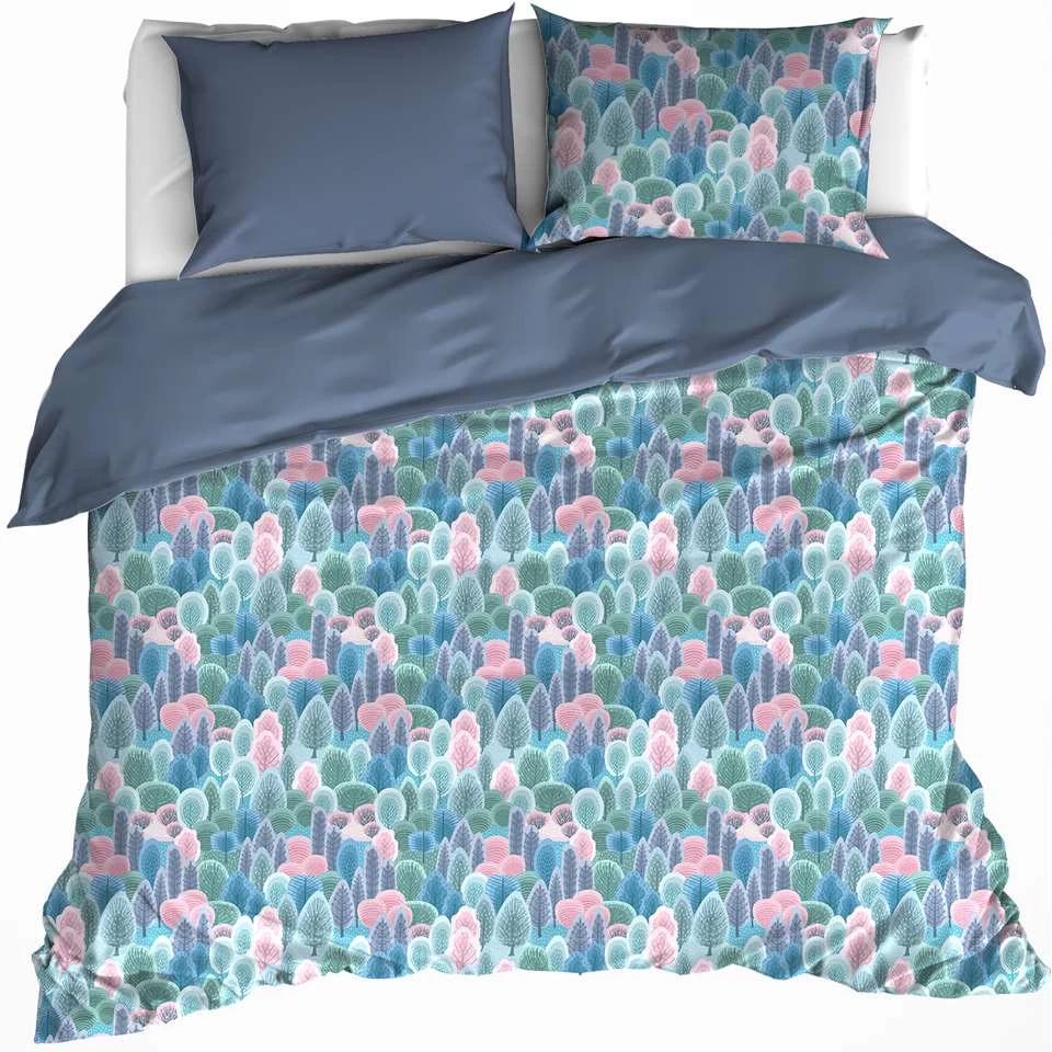 De Witte Lietaer Dekbedovertrek Bavaria - 200 X 200/220 Cm - Katoen Flanel 1 De Witte Lietaer Dekbedovertrek Bavaria - 200 X 200/220 Cm - Katoen Flanel