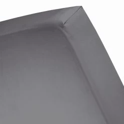 Cinderella Sundays - Hoeslaken (tot 25 Cm) - Satijn - 200x210 Cm - Anthracite