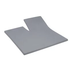 Damai Topper Hoeslaken Enkele Split - Double Jersey -180x200/210cm - Grijs