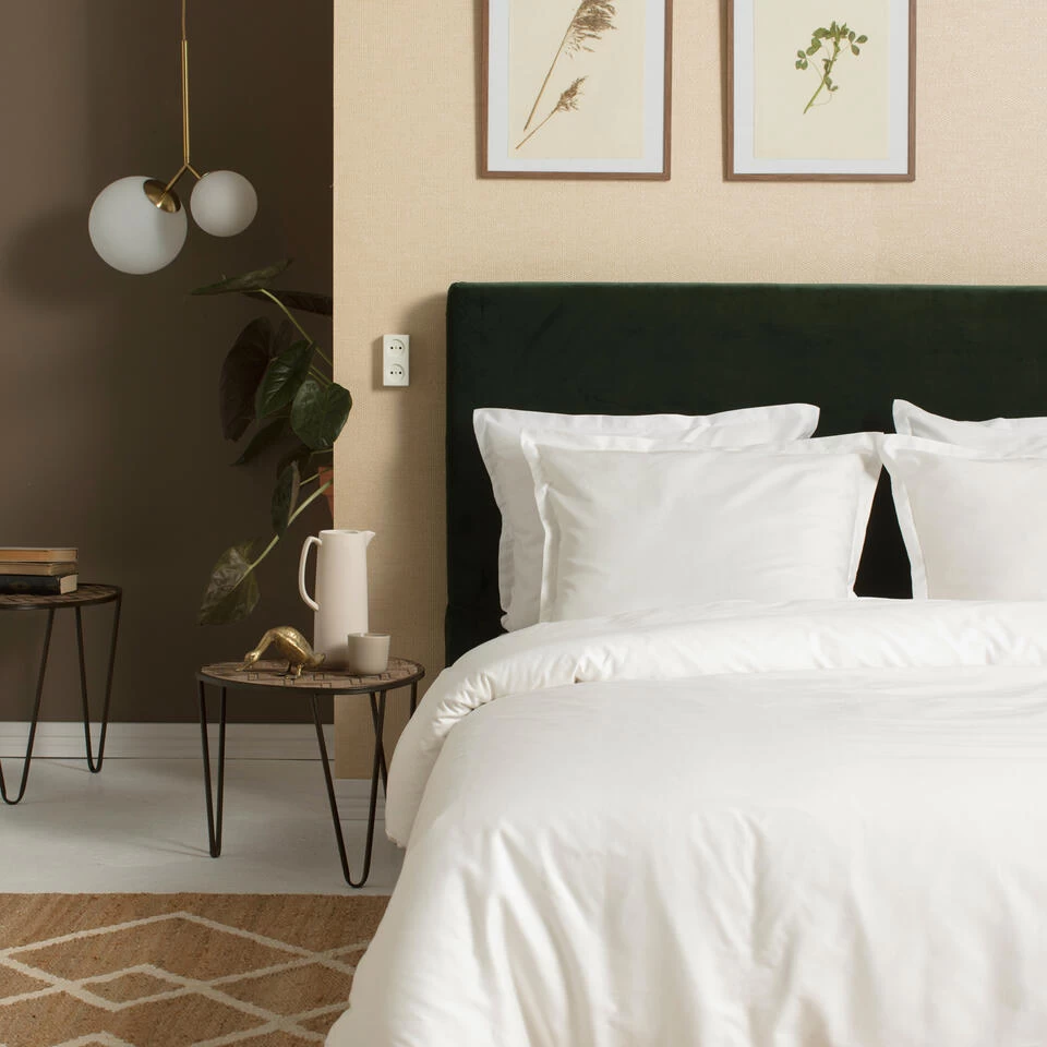 Cinderella Dekbedovertrek Satijn - 260x200/220 Cm - Ivoor 2 Cinderella Dekbedovertrek Satijn - 260x200/220 Cm - Ivoor - Afbeelding 2