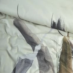 Damai Dekbedovertrek Poise - Katoen - 260x200/220 Cm - Green -Bedbekleding schommelt. 1000030572 0102