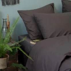 Cinderella Dekbedovertrek Weekend - Katoen - 260x200/220 Cm - Antraciet 5 Cinderella Dekbedovertrek Weekend - Katoen - 260x200/220 Cm - Antraciet -Bedbekleding schommelt. 1000030603 0102