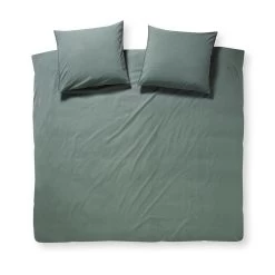 Damai Dekbedovertrek Flanel - 260 X 200/220cm - Groen