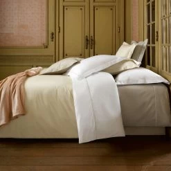 De Witte Lietaer Dekbedovertrek Perkal Bumblebee-240 X 220 Cm -Bedbekleding schommelt. 1000031142 0102