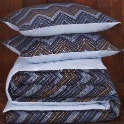 De Witte Lietaer Dekbedovertrek Sioux - 200 X 200/220 Cm - Katoen Flanel -Bedbekleding schommelt. 1000032016 0103