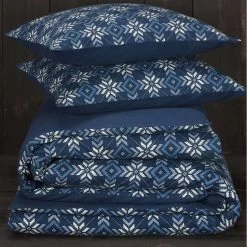 De Witte Lietaer Dekbedovertrek Anzor - 260 X 240 Cm - Katoen Flanel 7 De Witte Lietaer Dekbedovertrek Anzor - 260 X 240 Cm - Katoen Flanel -Bedbekleding schommelt. 1000032153 0103