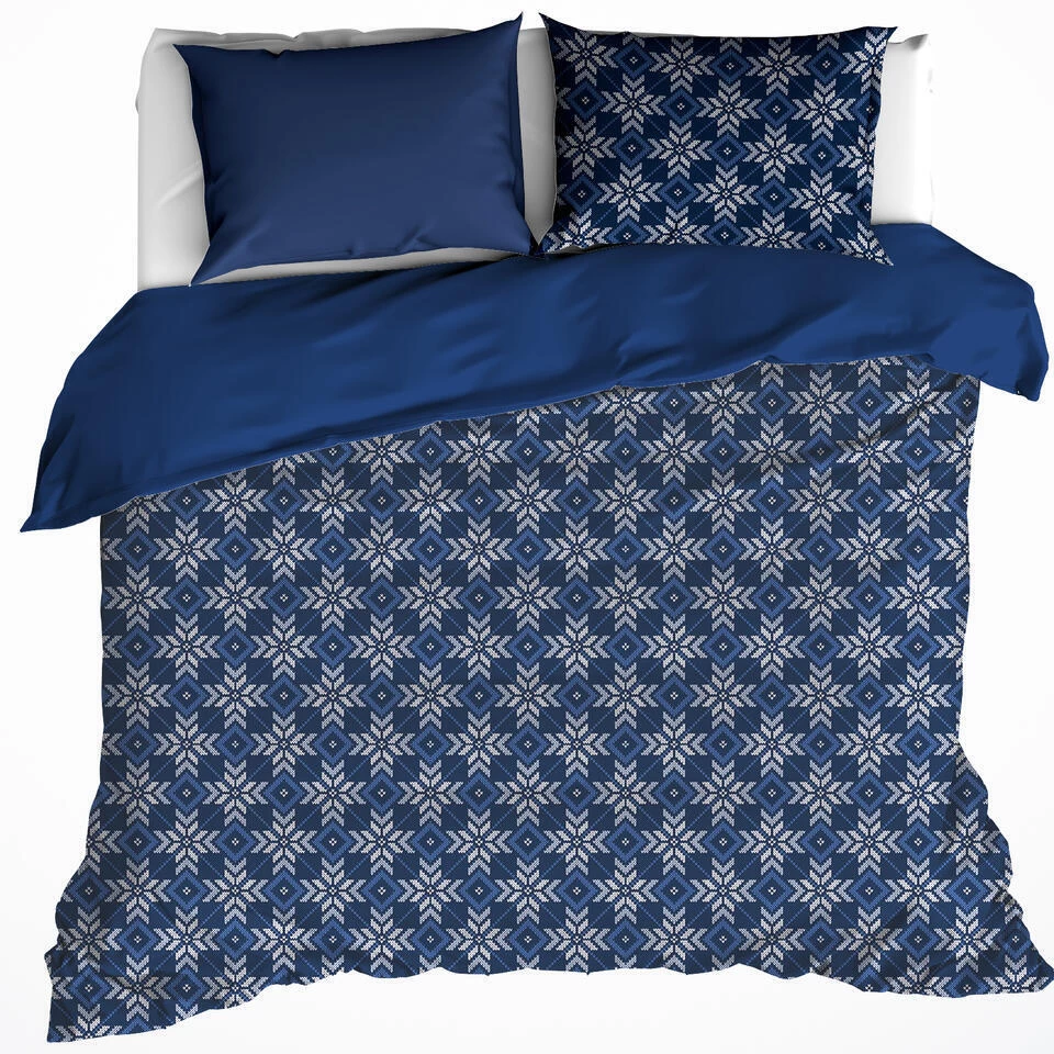 De Witte Lietaer Dekbedovertrek Anzor - 260 X 240 Cm - Katoen Flanel 1 De Witte Lietaer Dekbedovertrek Anzor - 260 X 240 Cm - Katoen Flanel