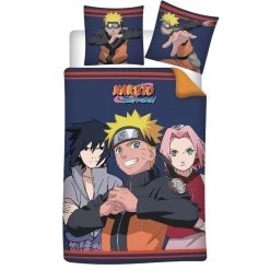 Naruto Dekbedovertrek Fight - Eenpersoons - 140 X 200 Cm - Polyester