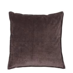 In The Mood Collection Charme Sierkussen - L50 X B50 Cm - Donkerbruin