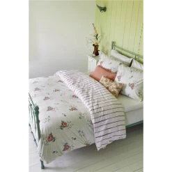 Walra - Dekbedovertrek Red Roses - 200x220 Cm - Off White -Bedbekleding schommelt. 1000034081 0103