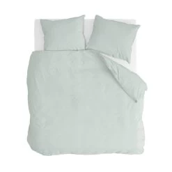 Walra - Dekbedovertrek Vintage Cotton - 200x220 Cm - Jade