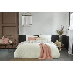 Walra - Dekbedovertrek Perfect Paisley - 240x220 Cm - Off White -Bedbekleding schommelt. 1000034118 0103