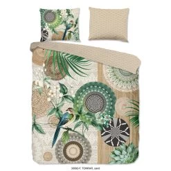 HIP Dekbedovertrek "Tonrar" - Zand - (140x220 Cm)