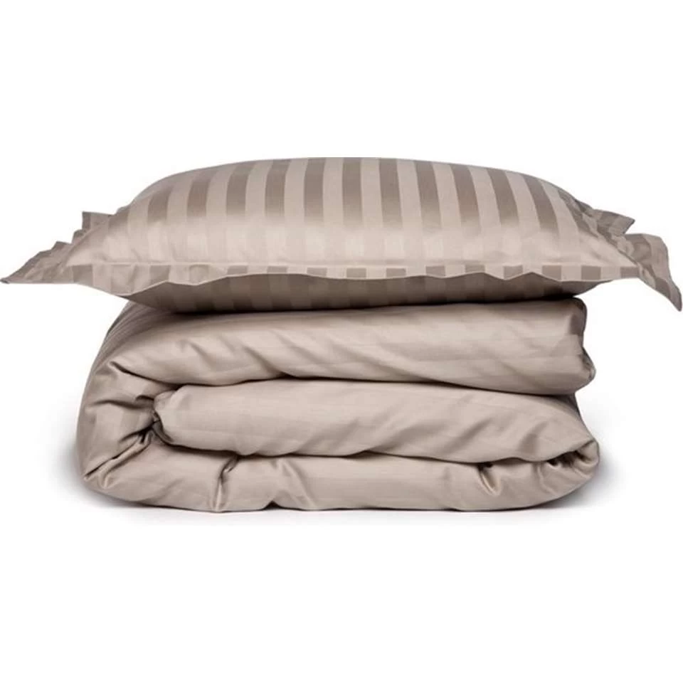 Dekbedovertrek Damai Linea Cement Satijn-260x200/220 2 Dekbedovertrek Damai Linea Cement Satijn-260x200/220 - Afbeelding 2