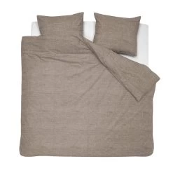 Cinderella Dekbedovertrek Lyn - Katoen - 240x200/220 Cm - Sand