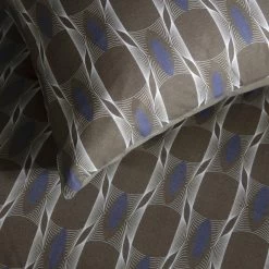 Damai Dekbedovertrek Kente - Katoen - 140x200/220 Cm - Olive Green -Bedbekleding schommelt. 1000034702 0102