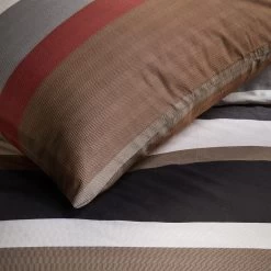 Damai Dekbedovertrek Casa - Katoen - 260x200/220 Cm Casa - Brown -Bedbekleding schommelt. 1000034786 0102