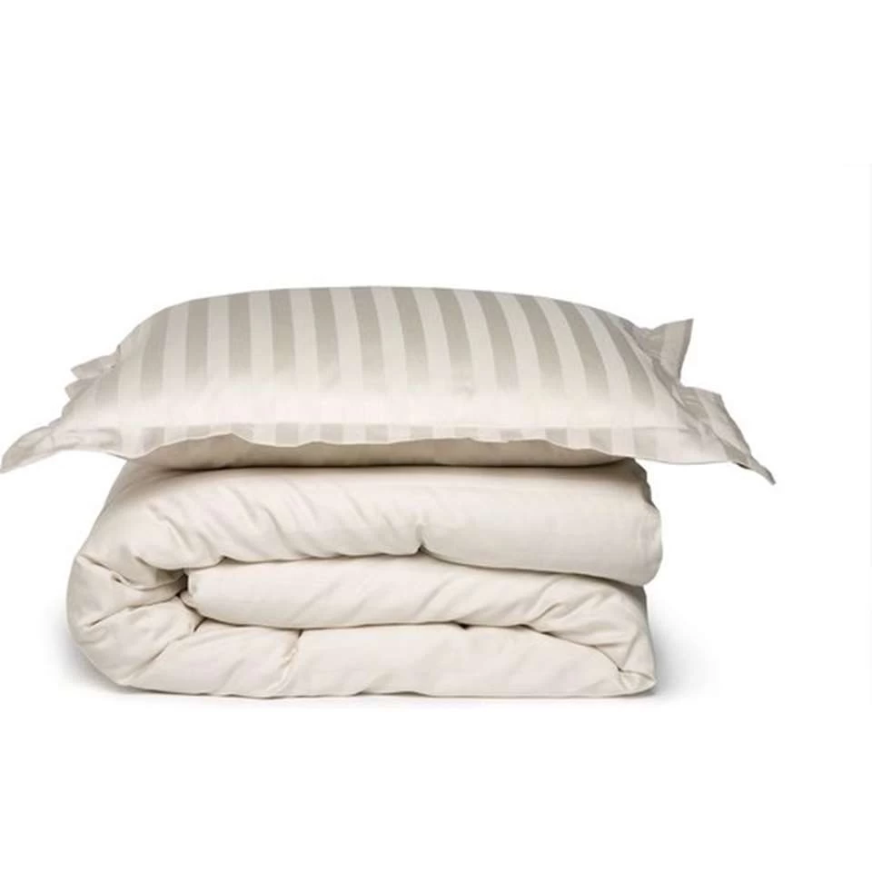 Dekbedovertrek Damai Linea Ivory Satijn-140x200/220 4 Dekbedovertrek Damai Linea Ivory Satijn-140x200/220 - Afbeelding 4