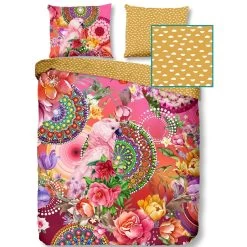 HIP Dekbedovertrek "Nevine" - Multi - (200x220 Cm) -Bedbekleding schommelt. 1000034888 0102