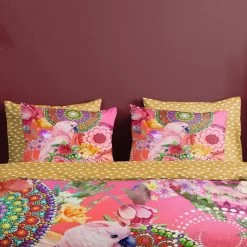 HIP Dekbedovertrek "Nevine" - Multi - (200x220 Cm) -Bedbekleding schommelt. 1000034888 0103