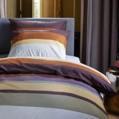 Damai Dekbedovertrek Casa - Katoen - 200x200/220 Cm Casa - Rust -Bedbekleding schommelt. 1000034889 0103