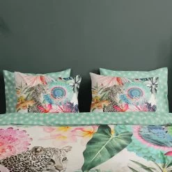 HIP Dekbedovertrek "Verda" - Multi - (200x220 Cm) 6 HIP Dekbedovertrek "Verda" - Multi - (200x220 Cm) -Bedbekleding schommelt. 1000035038 0102