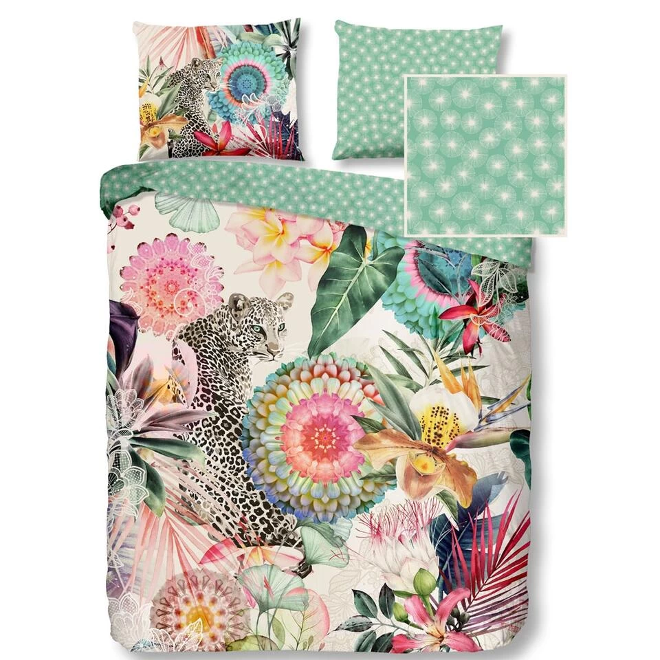 HIP Dekbedovertrek "Verda" - Multi - (200x220 Cm) 4 HIP Dekbedovertrek "Verda" - Multi - (200x220 Cm) - Afbeelding 4