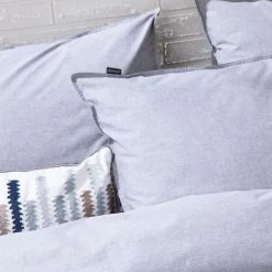 Damai Dekbedovertrek Studio Light Grey-240x200/220 -Bedbekleding schommelt. 1000035040 0103