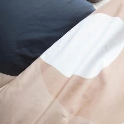 Damai Dekbedovertrek Miro - Katoen - 260x200/220 Cm - Double Cream -Bedbekleding schommelt. 1000035184 0102