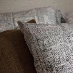 Damai Dekbedovertrek Warda - Katoen - 200x200/220 Cm - Anthracite -Bedbekleding schommelt. 1000035310 0103