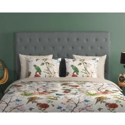 Good Morning Dekbedovertrek "Merel" - Zand - (140x220 Cm) -Bedbekleding schommelt. 1000035789 0110