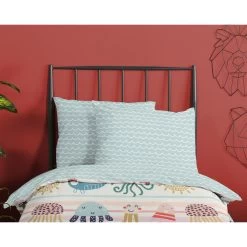 Good Morning Dekbedovertrek "Sea" - Multi - (120x150 Cm) -Bedbekleding schommelt. 1000035829 0110