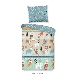 Good Morning Dekbedovertrek "Play" - Multi - (120x150 Cm)