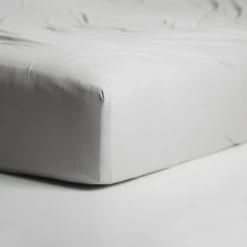 Cinderella - Hoeslaken (tot 25 Cm) - Jersey - 160x200 Cm - Light Grey -Bedbekleding schommelt. 1000036396 0103