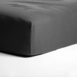 Cinderella - Hoeslaken (tot 25 Cm) - Jersey - 200x210/220 - Anthracite -Bedbekleding schommelt. 1000036397 0103