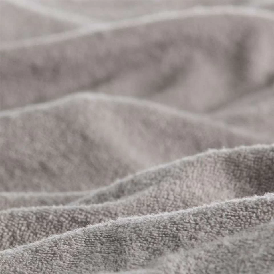 Cinderella Badstof Hoeslaken Light Grey-120 X 200 Cm 2 Cinderella Badstof Hoeslaken Light Grey-120 X 200 Cm - Afbeelding 2