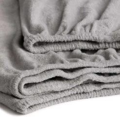 Cinderella Badstof Hoeslaken Light Grey-120 X 200 Cm 7 Cinderella Badstof Hoeslaken Light Grey-120 X 200 Cm -Bedbekleding schommelt. 1000038348 0103