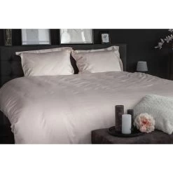 Ten Cate Premium 100% Katoen Satijnen Dekbedovertrekset - 240x200/220 - Blush -Bedbekleding schommelt. 1000039941 0111